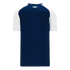 Athletic Knit V-Neck Baseball Jersey with Contrasting Shoulders (BA1375)